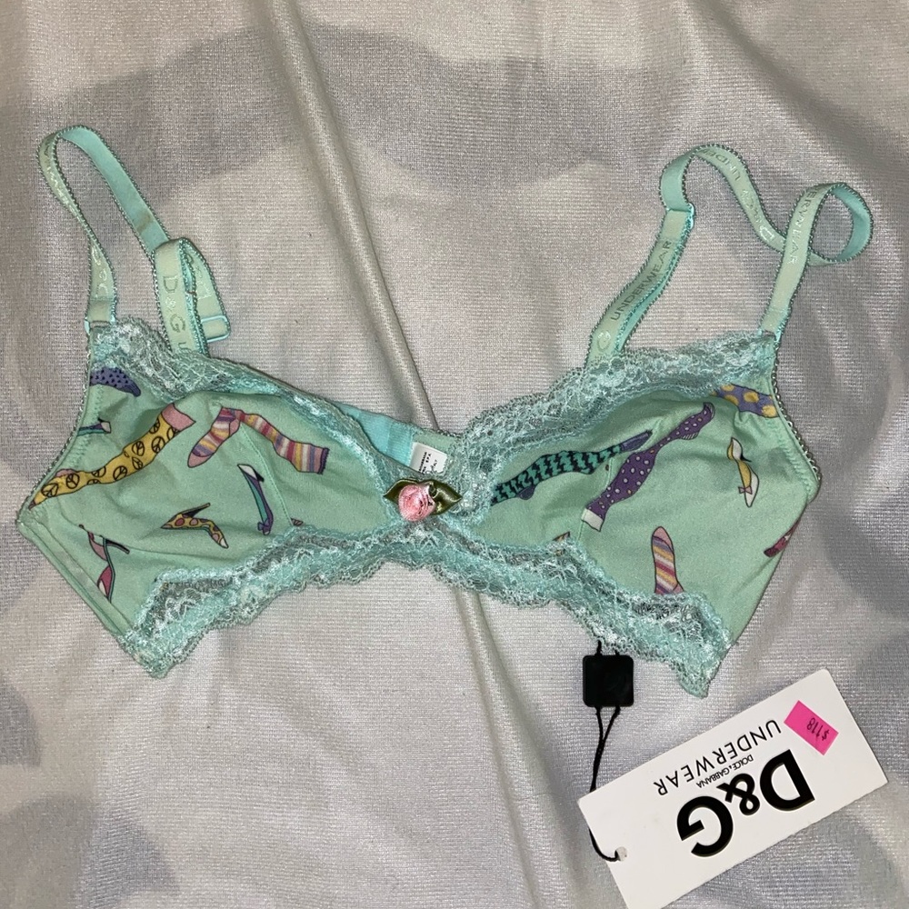 Light blue Dolce and Gabbana bra